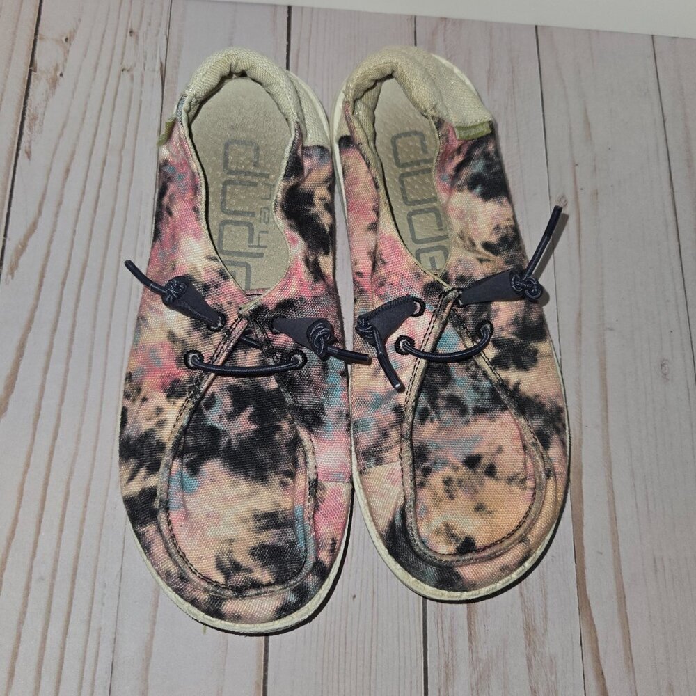 CLEARANCE • Hey Dude • Moccasin  • Youth Size 3 or Ladies Size 4 - Picture 2 of 12